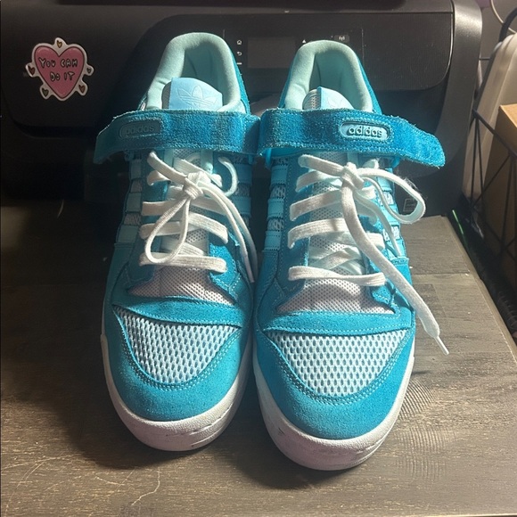Adidas Forum 84 Low 8K sneakers in the "Clear Aqua" Men’s 13 - Picture 2 of 5